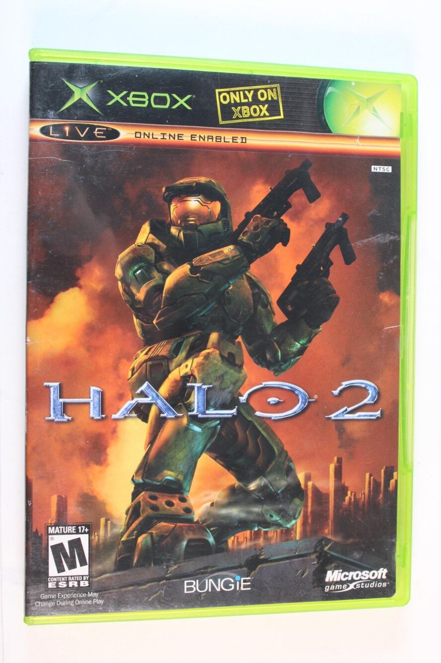 Halo 2 (Microsoft Xbox, 2004) Authentic, Complete W/ Manual, Tested